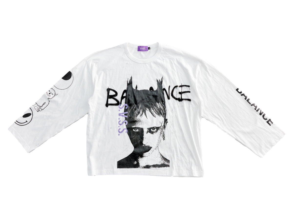 Mohawk Girl Oversized Long Sleeves