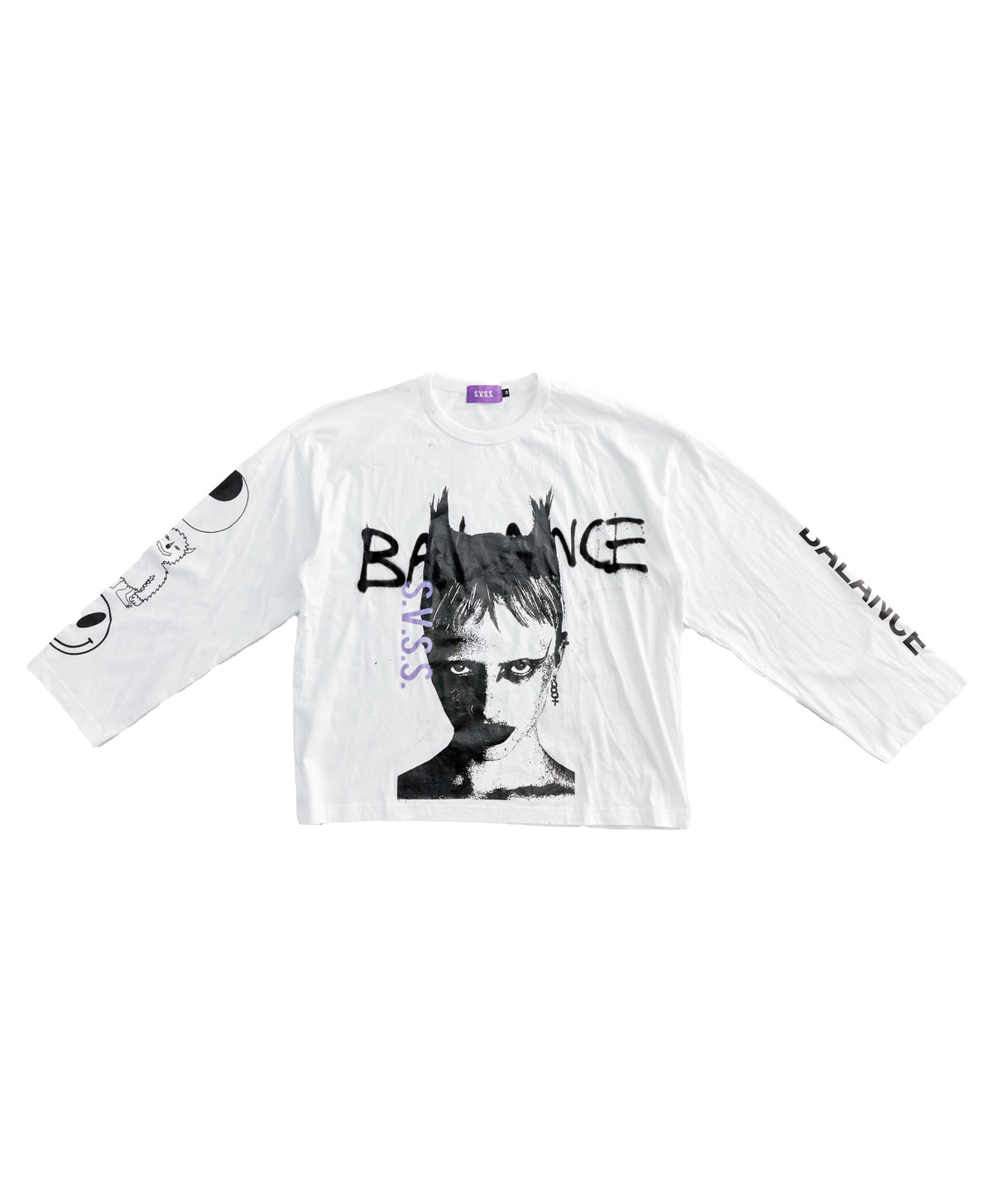 Mohawk Girl Oversized Long Sleeves