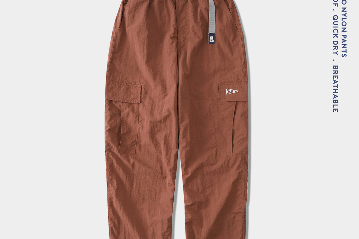 Calm cargo nylon pants — view 2