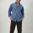 URBAN SNAP Oxford Shirt  รุ่น OFX002 NV